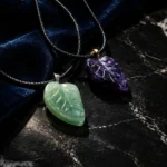 گردنبند آویز برگ ارگانیک | Organic Leaf Pendant Necklace