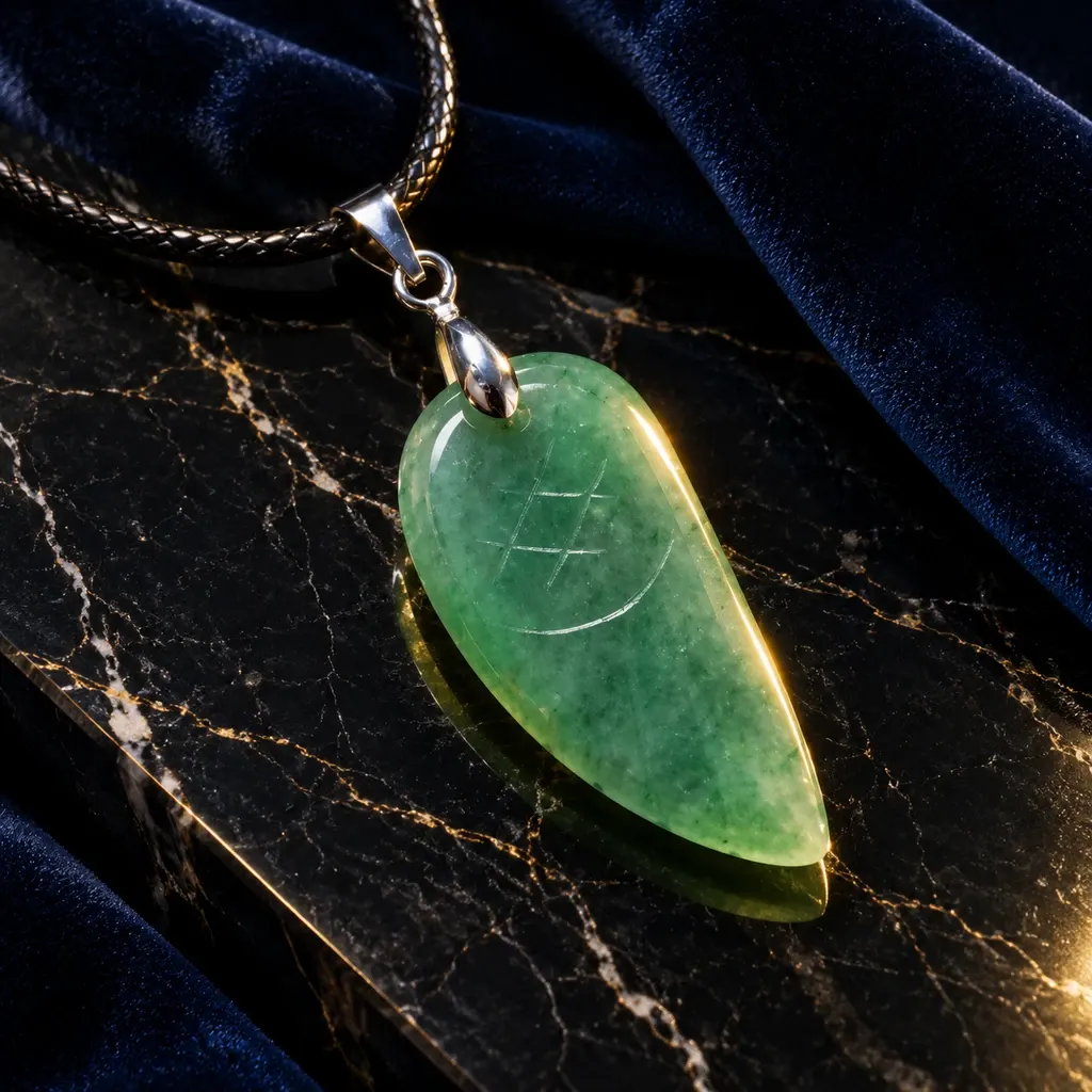 NYDO4_nFb9-qYchgz5GrIlVAsYI-AXzwVu5KT-KbSTPteRnF3g گردنبند یشم اشکی | Teardrop Jade Pendant PERSORA - تصویر 1